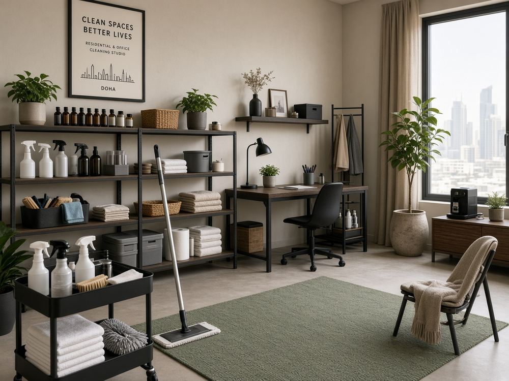 About the Residential / office cleaning studio at Landed Coauthor House
